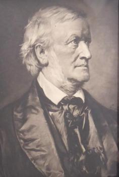 Rámeèek s portrétem hudebního skladatele Wagnera
